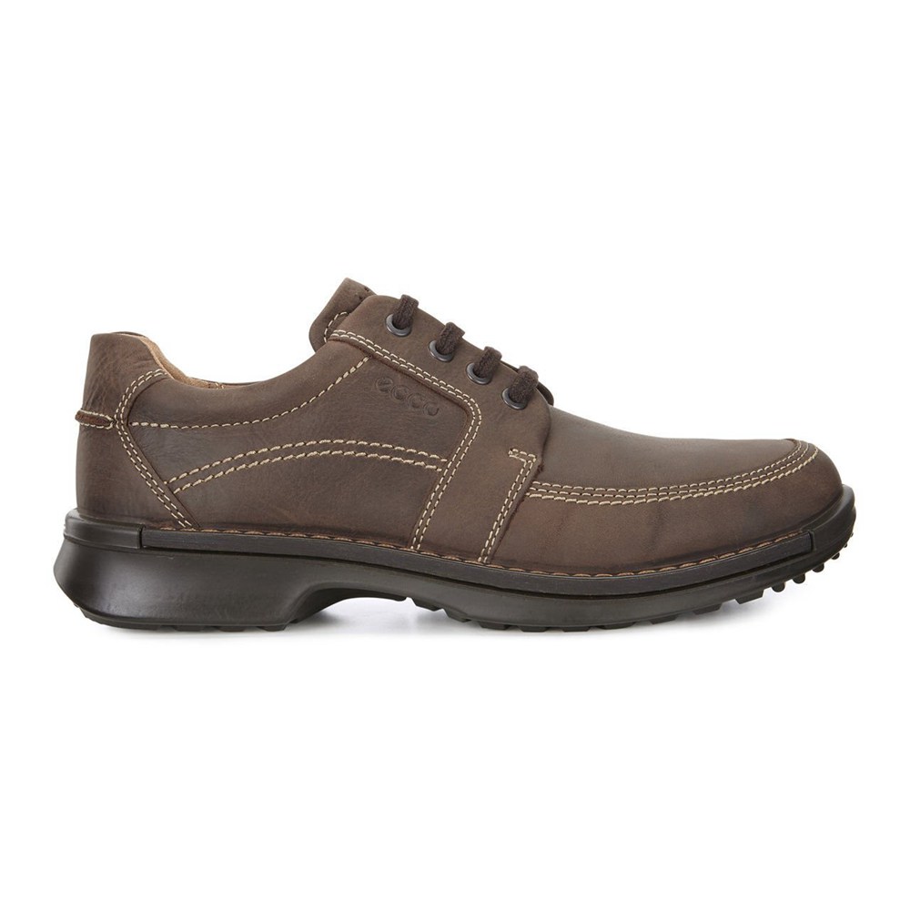 ECCO Mens Oxford Shoes Brown - Fusion Ii Tie - HDN-978132